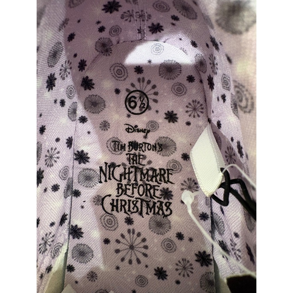 Ground Up Disney Nightmare Before Christmas Jack Sally Holographic Shoes 6.5 - Picture 3 of 6